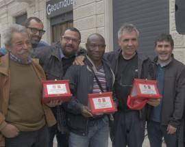 SISMA L’AQUILA: FILLEA CGIL PREMIA QUATTRO OPERAI DELLA RICOSTRUZIONE