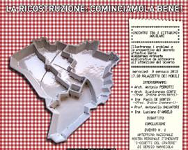 L’AQUILA: ”IL PRANZO E’ SERVITO”, PER DISCUTERE DELLA RICOSTRUZIONE