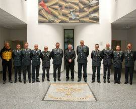 L’AQUILA: PREFETTO LINARDI VISITA COMANDO REGIONALE GUARDIA DI FINANZA