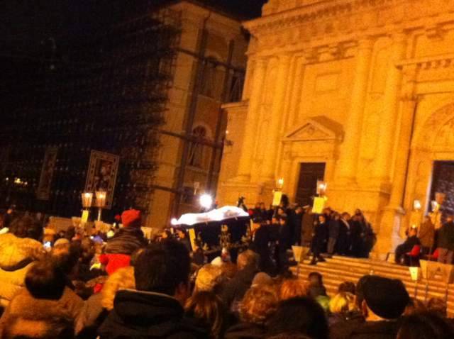 L’AQUILA: SETTIMANA SANTA, PROSEGUONO I RITI PRIMA DELLA PROCESSIONE