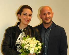 L’AQUILA: AUGURI PER LE PROMESSE DI MARCO SALVATORI E LAURA CASTELLANI