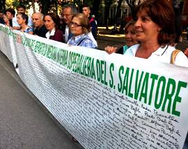 PERDONANZA: PROTESTE, MEDICINA OSPEDALIERA E PRECARI DELLE MACERIE