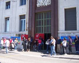 CHIETI: ARPA PRIVATIZZA SOCIETA’ ‘SISTEMA’, PROTESTA DAVANTI LA SEDE