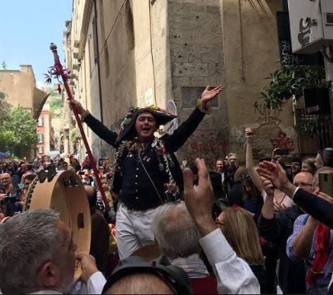 SPOLTORE: I PULCINELLA ABRUZZESI PROTAGONISTI A NAPOLI PER ”’O GHINNESS”