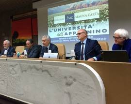 AVEZZANO: CONVEGNO DI MAGNA CARTA, ”UNIVERSITA’ PER RILANCIO APPENNINO”