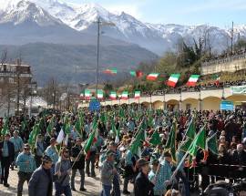 CORONAVIRUS: A SAN GABRIELE ANNULLATA FESTA 100 GIORNI E RADUNO ALPINI