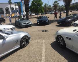 MERCEDES SLK, RADUNO E SFILATA FINO A FOSSACESIA ‘CAROVANA’ A CAPOTE APERTA CON PRANZO AL TRABOCCO