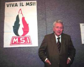 E’ MORTO PINO RAUTI, FONDATORE DELL’MSI
