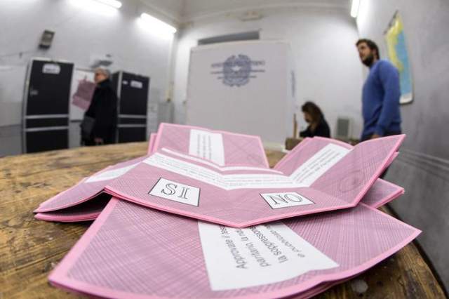 REFERENDUM: L’AFFLUENZA SFIORA IL 70%, IL NO IN VANTAGGIO IN TUTTI GLI EXIT POLL