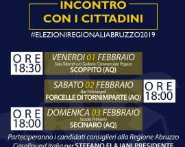 REGIONALI: CASAPOUND INCONTRA CITTADINI NEL COMPRENSORIO AQUILANO