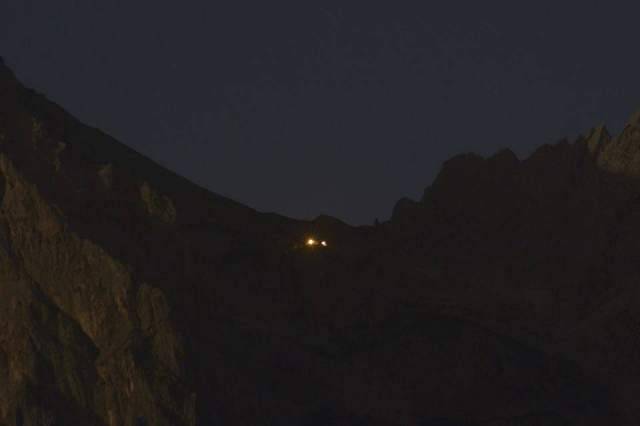 TERREMOTO: CROLLO DA PARETE DEL CORNO PICCOLO DOPO SCOSSA NEL REATINO