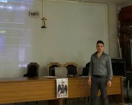 L’AQUILA: AL D’AOSTA I RAGAZZI INCONTRANO L’EX ALUNNO MIRKO ROCCI