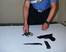 ARRESTI TAGLIACOZZO: TROVATE ARMI NELLE CASE DEI 3 ROMENI