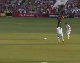 CRISTIANO RONALDO ROMPE BRACCIO A RAGAZZINO CON PUNIZIONE – IL VIDEO