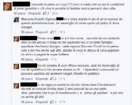 SVERGOGNA DONNA CHE HA AVUTO SUSSIDI SU FACEBOOK, POLEMICA SU UNA PORTABORSE DEL COMUNE DELL’AQUILA