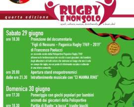 PAGANICA RUGBY: AL VIA FESTEGGIAMENTI PER IL 50ESIMO ANNIVERSARIO, TRA SPORT E CULTURA