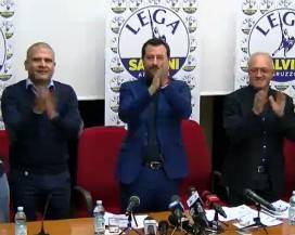 REGIONALI: SALVINI A L’AQUILA, ”GRAZIE, IN QUESTE SETTIMANE HO IMPARATO TANTO”