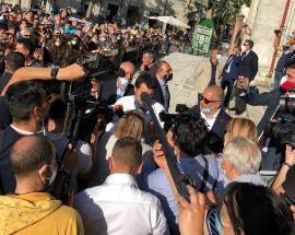 SALVINI AD AVEZZANO: GRUPPO DI CONTESTATORI, ”SOLO FIGLI DI PAPA”’