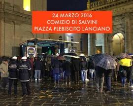 REGIONALI: SALVINI A LANCIANO, PUPILLO, ”NON SONO PODESTA’ DEGLI ANNI ’30”