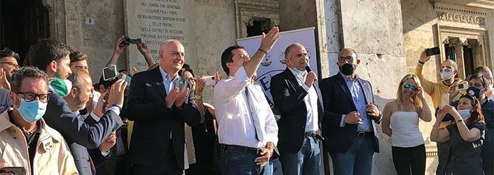 ELEZIONI: SALVINI OGGI A VASTO, TERZA TAPPA ABRUZZESE