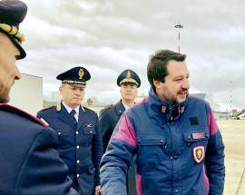 DECLASSAMENTO QUESTURA L’AQUILA: SALVINI, ”NON CI SARA’ INDEBOLIMENTO”