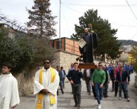 L’AQUILA: SAN BENEDETTO ABATE, ARISCHIA HA FESTEGGIATO IL SUO PATRONO