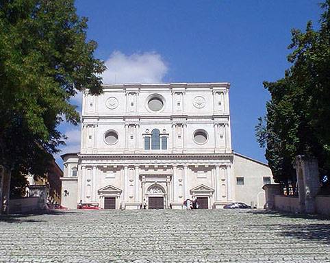 TERREMOTO: SAN BERNARDINO, CUPOLA ILLUMINATA NELL’ANNIVERSARIO