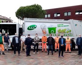 SAN GIOVANNI TEATINO: INAUGURATO COMPATTATORE RIFIUTI DI ULTIMA GENERAZIONE