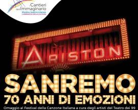 CANTIERI DELL’IMMAGINARIO, SANREMO: ’70 ANNI DI EMOZIONI’ IN SCENA IN PIAZZA DUOMO