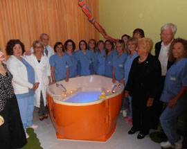 OSPEDALE L’AQUILA: NUOVA SALA PARTO IN ACQUA, REGALO POST-SISMA