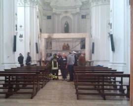 LANCIANO: PIROMANI INFEDELI, VA A FUOCO CHIESA IN CENTRO