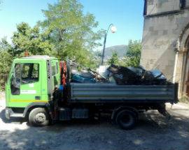 L’AQUILA: LIBERATA DAI RIFIUTI CHIESETTA DI SANTA MARIA DEGLI ANGELI