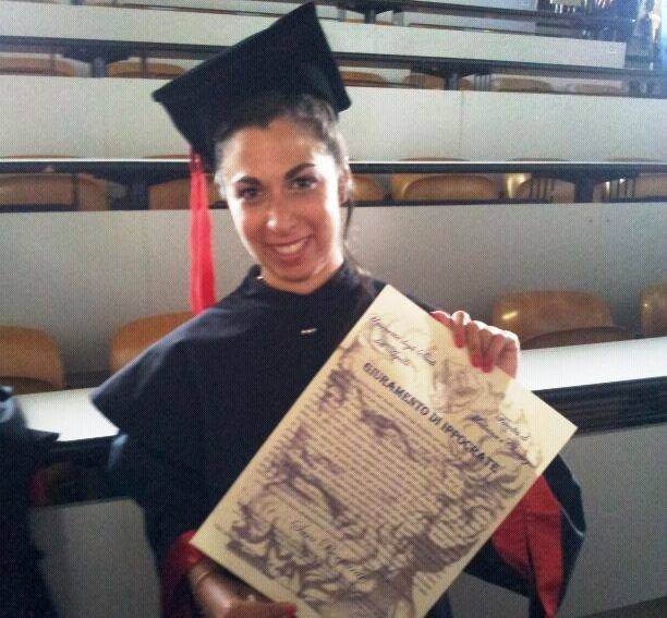 L’AQUILA: TANTI AUGURI ALLA NEO DOTTORESSA SARA ”TOBBINA”