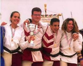 SBANDIERATORI DELL’AQUILA UNDER 18 SI DISTINGUONO AI CAMPIONATI NAZIONALI