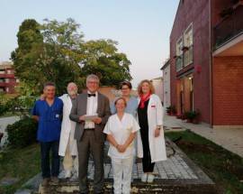 LANCIANO: SCHAEL SCEGLIE HOSPICE ALBA CHIARA PER PRIMA VISITA STRUTTURE FRENTANE