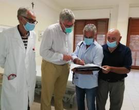OSPEDALE ATESSA: UN PIANO INTERO PER LA RIABILITAZIONE, SOPRALLUOGO SCHAEL CON I PRIMARI