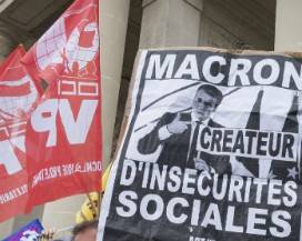 IN FRANCIA SI SCIOPERA CONTRO MACRON IN DIFESA DEL SERVIZIO PUBBLICO