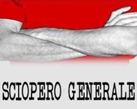 SCIOPERO GENERALE, LUNEDI’ MANIFESTAZIONI E PRESIDI IN ABRUZZO