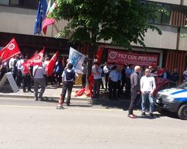 TRASPORTI: SCIOPERO E SIT-IN, MA  PER PARTE DEI SINDACATI  E’ UN FLOP