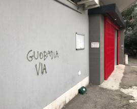 SCRITTA RAZZISTA MURO CGIL PESCARA: PRC, ”FASCISMO NON E’ OPINIONE, MA CRIMINE”