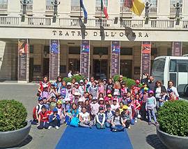 SCUOLA: L’AQUILA, UNA SCOLARESCA AL TEATRO DELL’OPERA DI ROMA