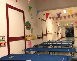 TERREMOTO A BALSORANO: ALLESTITO DORMITORIO IN SCUOLA ELEMENTARE