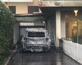 TRE INDAGATI PER L’INCENDIO DELLE AUTO DEL PATRON DEL PESCARA SEBASTIANI