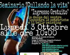 L’AQUILA: SEMINARIO PER FUTURE MAMME TRA DANZA DEL VENTRE E BELLY PAINTING