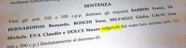 GRANDI RISCHI: RISARCIMENTI, GABRIELLI, ”PAGHIAMO SUBITO”