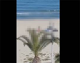 COVID: SESSO SULLA SPIAGGIA DESERTA DI TORTORETO, VIDEO DIVENTA VIRALE