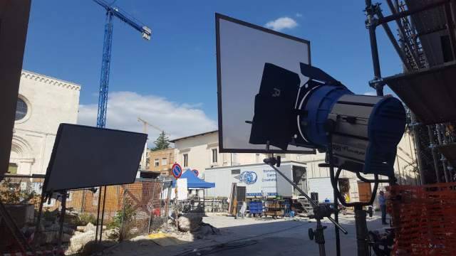 L’AQUILA: IN CENTRO SI GIRA FICTION DI MARCO RISI, IL PICCOLO PIERPAOLO IN SCENA, ”SOGNO DI FARE ATTORE”