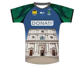 L’AQUILA RUGBY: ANCORA UNA MAGLIA, C’E’ LA BASILICA DI SAN BERNARDINO