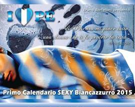 PESCARA: BIANCAZZURRO E’ SEXY, ARRIVA IL CALENDARIO 2015
