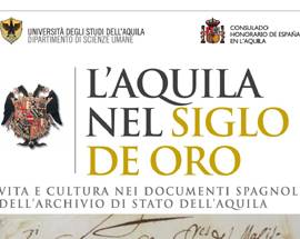 L’AQUILA: ARCHIVIO STATO, MERCOLEDI’ CONVEGNO SU DOCUMENTI SPAGNOLI